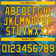 Load image into Gallery viewer, Custom Shadow Blue Gold-White 3D Pattern Design Extreme Sport Marine Aquatic Animal Whale Performance T-Shirt