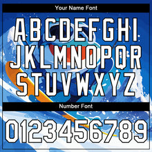 Load image into Gallery viewer, Custom Royal White-Black 3D Pattern Design Extreme Sport Cartoon Animal Frog Skiing Performance T-Shirt