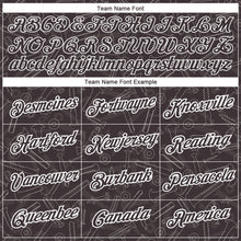 Load image into Gallery viewer, Custom Brown White 3D Pattern Design Tool Screw Labor Day Performance T-Shirt