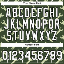 Load image into Gallery viewer, Custom Olive White-Black 3D Pattern Design Tool Wrench Labor Day Performance T-Shirt