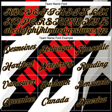 Load image into Gallery viewer, Custom Black Old Gold 3D Esports Performance T-Shirt