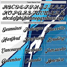 Load image into Gallery viewer, Custom Navy Black-White 3D Esports Performance T-Shirt