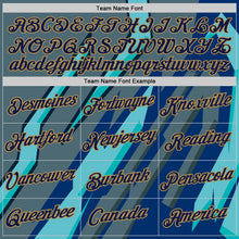 Load image into Gallery viewer, Custom US Navy Blue Navy-Old Gold 3D Esports Performance T-Shirt