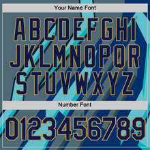 Load image into Gallery viewer, Custom US Navy Blue Navy-Old Gold 3D Esports Performance T-Shirt