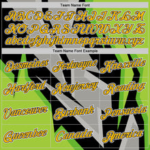 Load image into Gallery viewer, Custom Black Gold Navy-White 3D Esports Performance T-Shirt