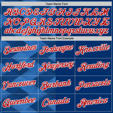 Load image into Gallery viewer, Custom US Navy Blue Red-White 3D Esports Performance T-Shirt