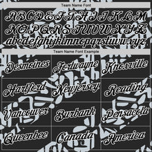 Load image into Gallery viewer, Custom Black Silver-White 3D Esports Performance T-Shirt