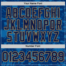 Load image into Gallery viewer, Custom US Navy Blue Navy-Old Gold 3D Esports Performance T-Shirt