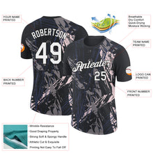 Load image into Gallery viewer, Custom Black White-Light Pink 3D Esports Performance T-Shirt