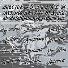 Load image into Gallery viewer, Custom Steel Gray Black-White 3D Esports Performance T-Shirt