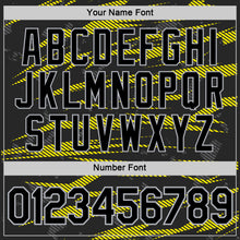 Load image into Gallery viewer, Custom Black Light Yellow-Light Gray 3D Esports Performance T-Shirt