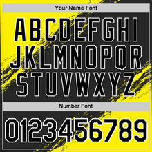 Load image into Gallery viewer, Custom Black Light Yellow-White 3D Esports Performance T-Shirt