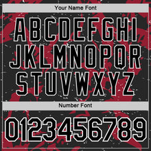 Load image into Gallery viewer, Custom Black Cardinal-White 3D Esports Performance T-Shirt