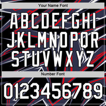 Load image into Gallery viewer, Custom Black White-Fire Red 3D Esports Performance T-Shirt