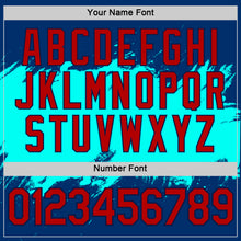 Load image into Gallery viewer, Custom US Navy Blue Red Ice Blue-Navy 3D Esports Performance T-Shirt