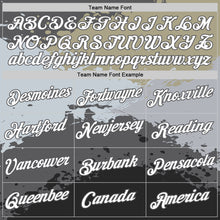 Load image into Gallery viewer, Custom Black Steel Gray-Silver 3D Esports Performance T-Shirt