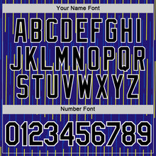 Load image into Gallery viewer, Custom Dark Purple Black-Neon Yellow 3D Esports Performance T-Shirt