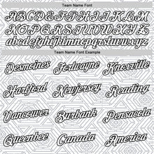 Load image into Gallery viewer, Custom White Gray-Black 3D Esports Performance T-Shirt