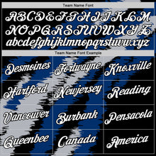 Load image into Gallery viewer, Custom Black Gray-US Navy Blue 3D Esports Performance T-Shirt