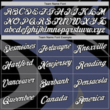 Load image into Gallery viewer, Custom Black Steel Gray-Navy 3D Esports Performance T-Shirt