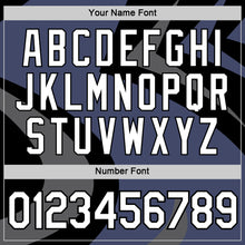 Load image into Gallery viewer, Custom Black Steel Gray-Navy 3D Esports Performance T-Shirt