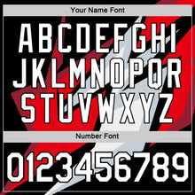 Load image into Gallery viewer, Custom Black Red-Silver 3D Esports Performance T-Shirt