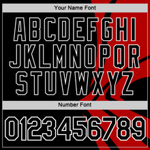 Load image into Gallery viewer, Custom Black Red-White 3D Esports Performance T-Shirt