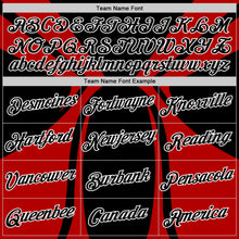 Load image into Gallery viewer, Custom Black Red-White 3D Esports Performance T-Shirt