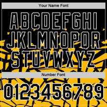 Load image into Gallery viewer, Custom Black Gold-White 3D Esports Performance T-Shirt