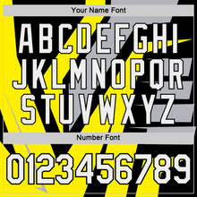 Load image into Gallery viewer, Custom Black Gray-Light Yellow 3D Esports Performance T-Shirt