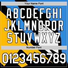 Load image into Gallery viewer, Custom Black Powder Blue-Gold 3D Esports Performance T-Shirt