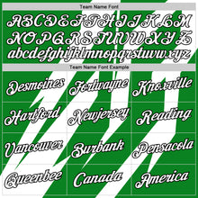 Load image into Gallery viewer, Custom White Grass Green-Black 3D Esports Performance T-Shirt