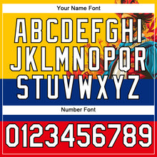 Load image into Gallery viewer, Custom Gold Royal Fire Red-Black 3D Pattern Design Sailing Columbus Day Performance T-Shirt