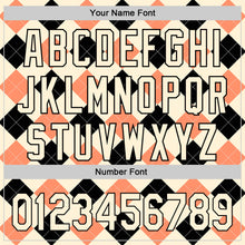 Load image into Gallery viewer, Custom Cream Black 3D Pattern Design Father's Day Mustache Authentic Baseball Jersey