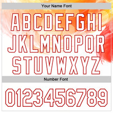 Load image into Gallery viewer, Custom White Red 3D Pattern Design Mother's Day Family Love Authentic Baseball Jersey