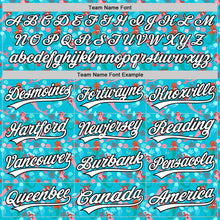 Load image into Gallery viewer, Custom Lakes Blue White-Black 3D Hawaii Ocean Creature Authentic Baseball Jersey