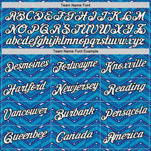 Load image into Gallery viewer, Custom Blue Royal Lakes Blue-Black 3D Esports Performance T-Shirt