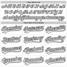 Load image into Gallery viewer, Custom White Thunder Blue-Black 3D Pattern Design Father's Day Family Love Authentic Baseball Jersey