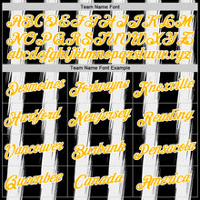 Load image into Gallery viewer, Custom Black Gold-White 3D Esports Performance T-Shirt