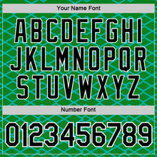 Load image into Gallery viewer, Custom Grass Green Black-Aqua 3D Esports Performance T-Shirt