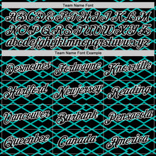 Load image into Gallery viewer, Custom Black Aqua-White 3D Esports Performance T-Shirt