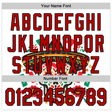 Load image into Gallery viewer, Custom White Red-Black 3D Mexican Festival Flag Skull With Sombrero Cinco de Mayo Authentic Baseball Jersey