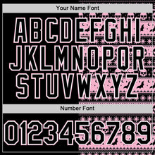 Load image into Gallery viewer, Custom Black Light Pink-White 3D Gothic Skull Authentic Baseball Jersey