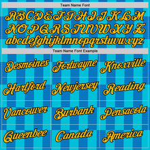 Load image into Gallery viewer, Custom Lakes Blue Gold Thunder Blue-Black 3D Esports Performance T-Shirt