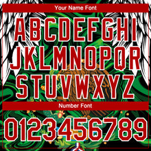 Load image into Gallery viewer, Custom Black Red-White 3D Mexico Authentic Baseball Jersey