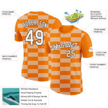 Load image into Gallery viewer, Custom Bay Orange White-Black 3D Esports Performance T-Shirt