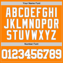 Load image into Gallery viewer, Custom Bay Orange White-Gray Authentic Basketball Jersey