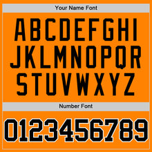 Load image into Gallery viewer, Custom Bay Orange Black-White Authentic Basketball Jersey