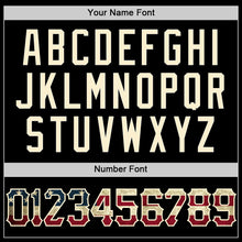 Load image into Gallery viewer, Custom Black Vintage USA Flag-Cream Authentic Sleeveless Baseball Jersey