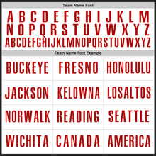 Load image into Gallery viewer, Custom Black White-Red Authentic Baseball Jersey